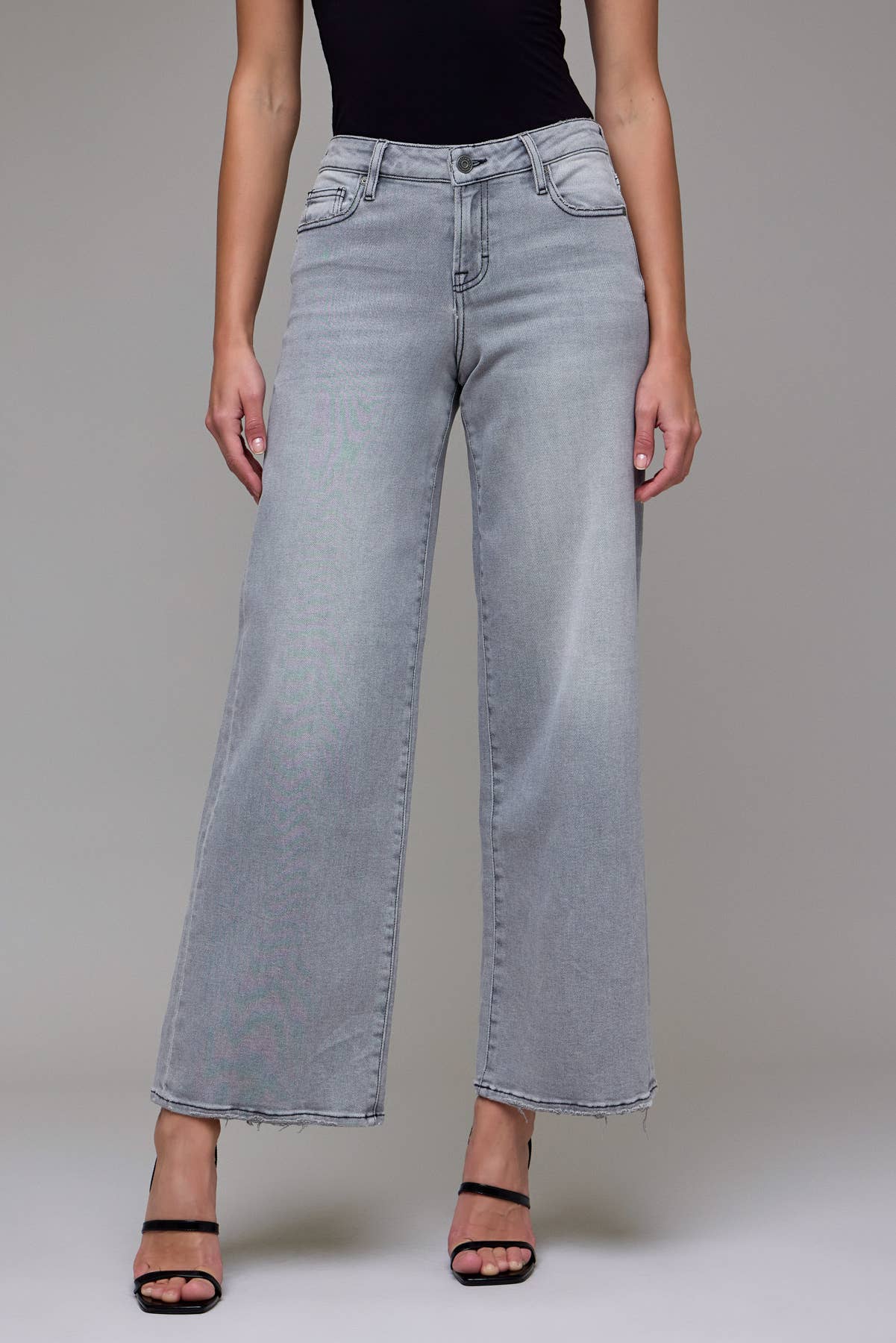 Hidden |  Mid Rise Extra Wide leg