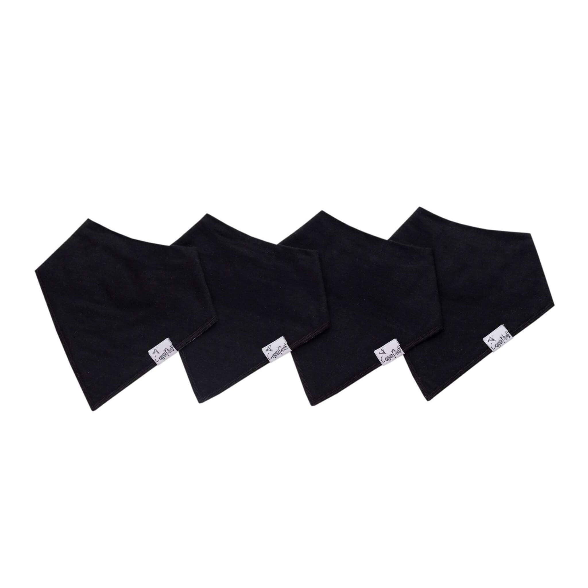 Copper Pearl | 4 Pack Baby Bandana Bibs
