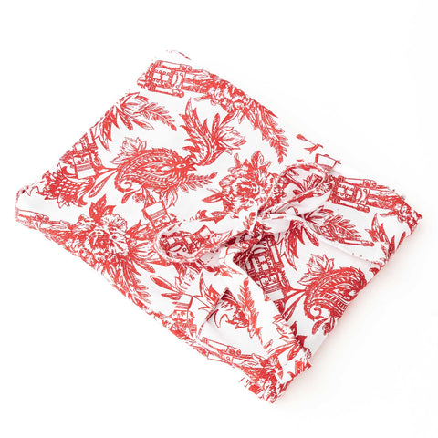 Nutcracker Toile Cotton Kitchen Apron