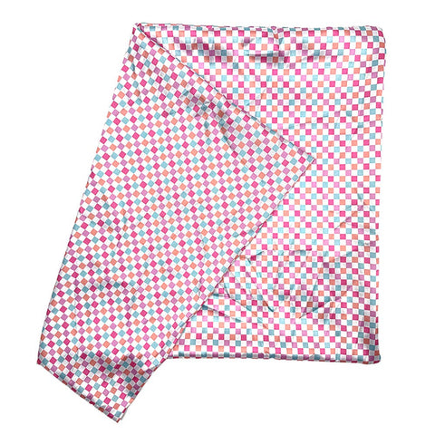 Karma Check Satin Pillowcase