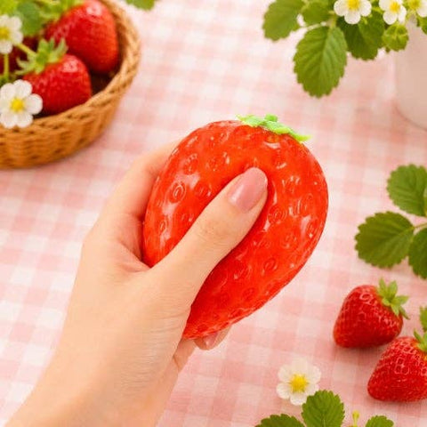 Strawberry Crunch Squishy – Viral Stress-Relief Fidget