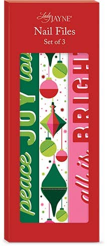Nail File Set Bright Ornaments