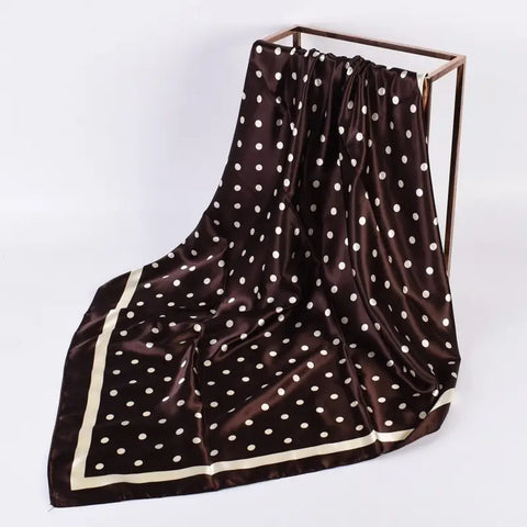 Silk Square Bandana Scarf