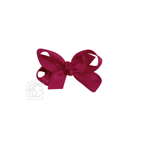 Satin Bow on Clip