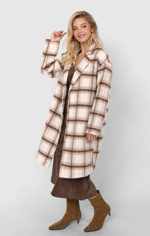 Emily Long Open Front Coat