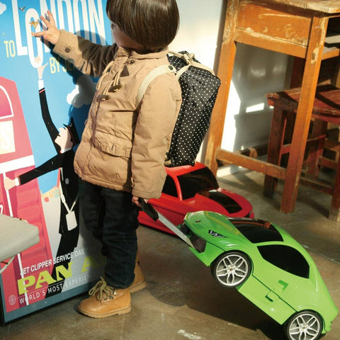 Volkswagen Beetle Kids Ride-On Pink Official Suitcase
