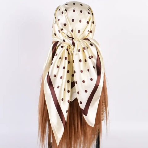 Silk Square Bandana Scarf
