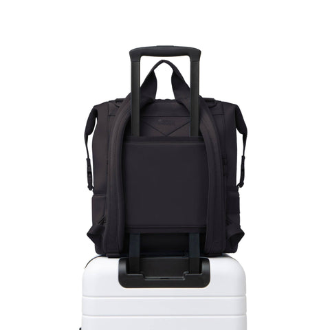 Indi Diaper Backpack in Onyx, Medium