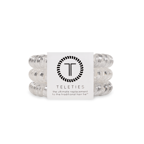 Spiral Hair Coils | Large | Silver Slay Hair Ties