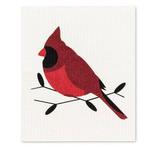 S/2 Cardinals Dishcloths-6.5x8
