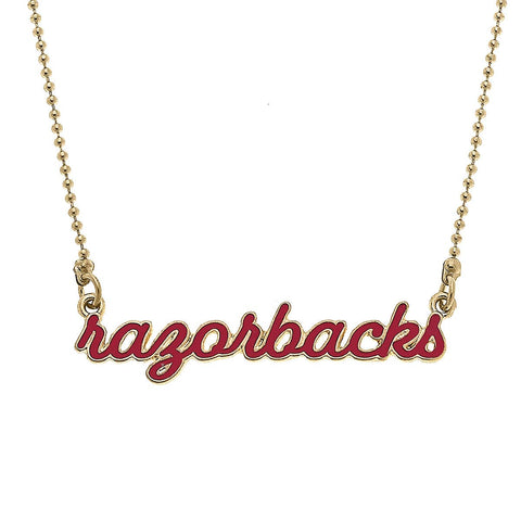 Arkansas Razorbacks Necklace