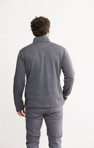 Stretch Sweater Fleece Quarter Zip Pullover