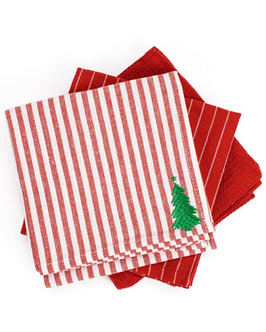 Christmas Tree Hand Towel Set