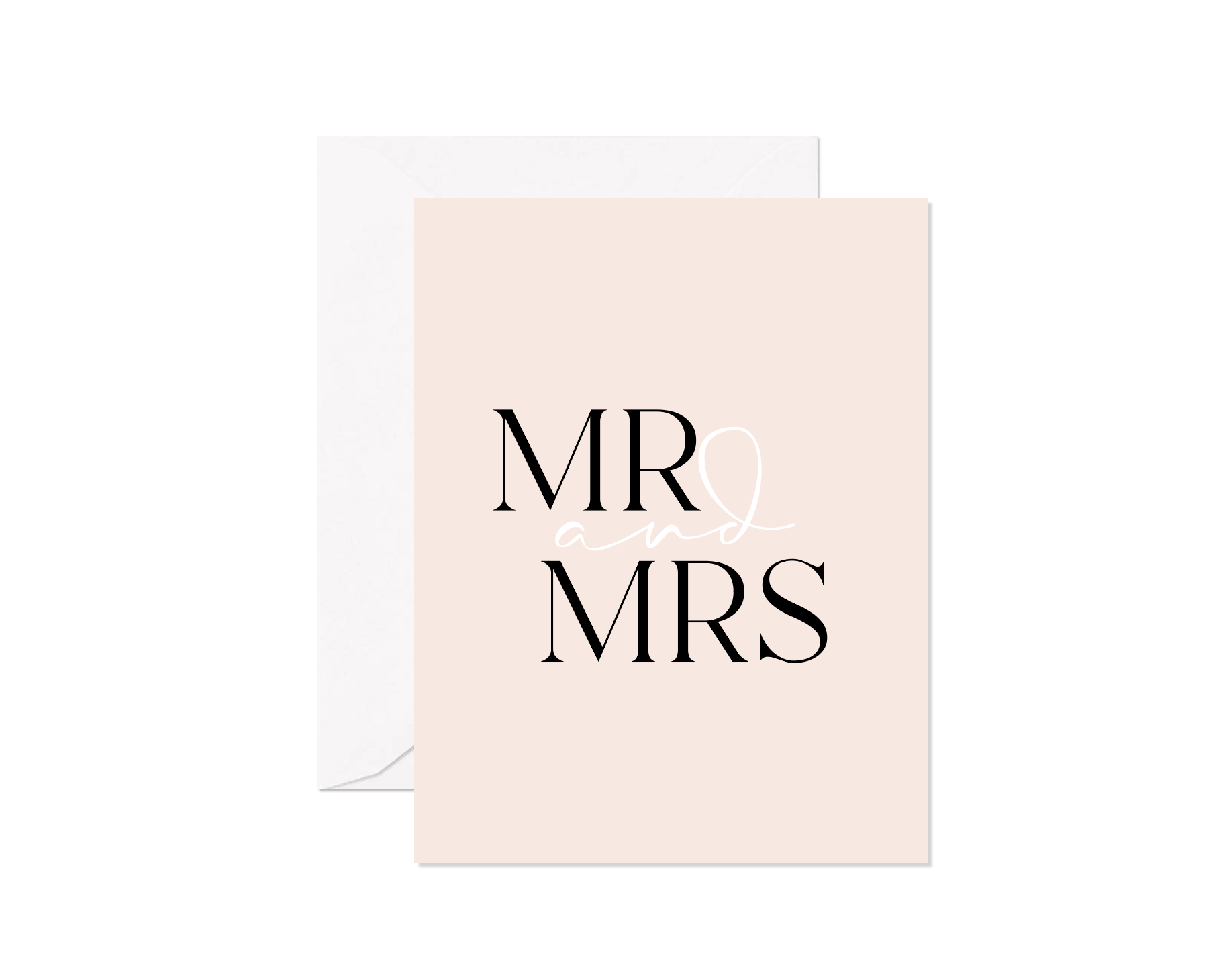 Mr. & Mrs. Greeting Card