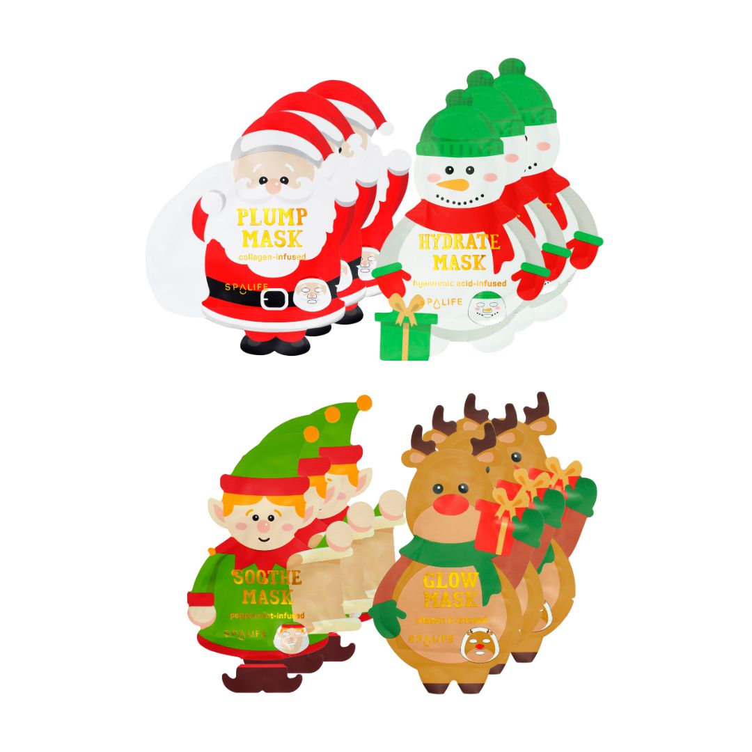 My Spa Life | Christmas Holiday Santa's Workshop Facial Mask Gift Set