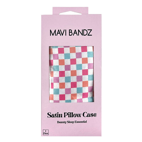 Karma Check Satin Pillowcase