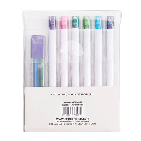 ECD | 6- pack Colored Mechanical Pencils