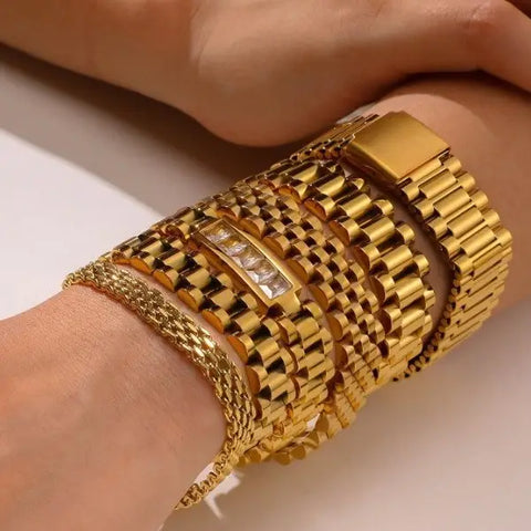 Stainless Steel Watch Chain Bracelet