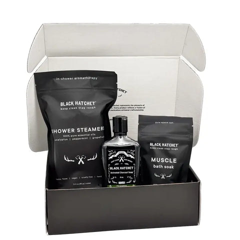 Black Hatchet Gift Set For Men