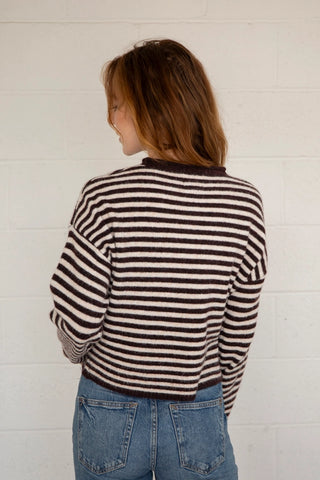 Piper Henley Striped Pullover