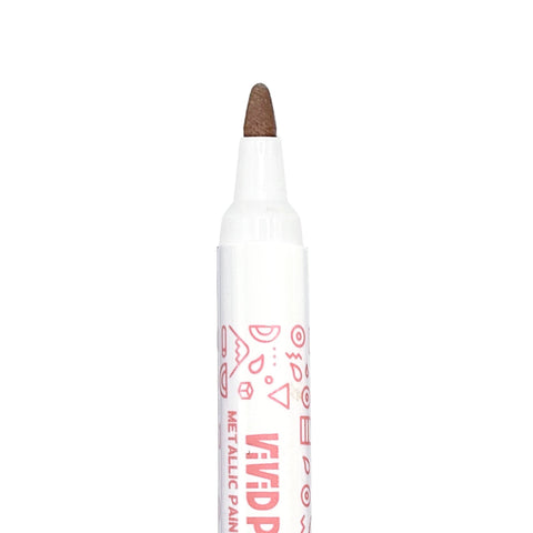 Water-Based Paint Markers in Metallic