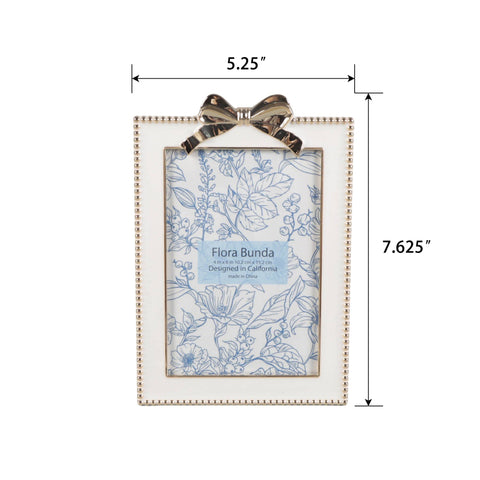4x6 Pink Zinc Alloy Frame