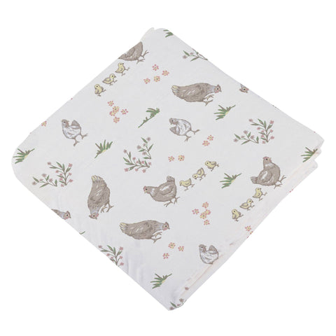 NC | Farm Chickens Newcastle Blanket