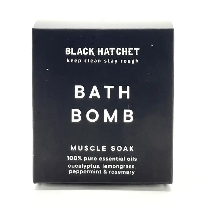 Black Hatchet Muscle Bath Bomb