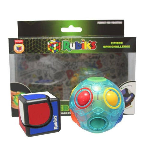 Rubik's Super Spin Set | Glow in the Dark Ball