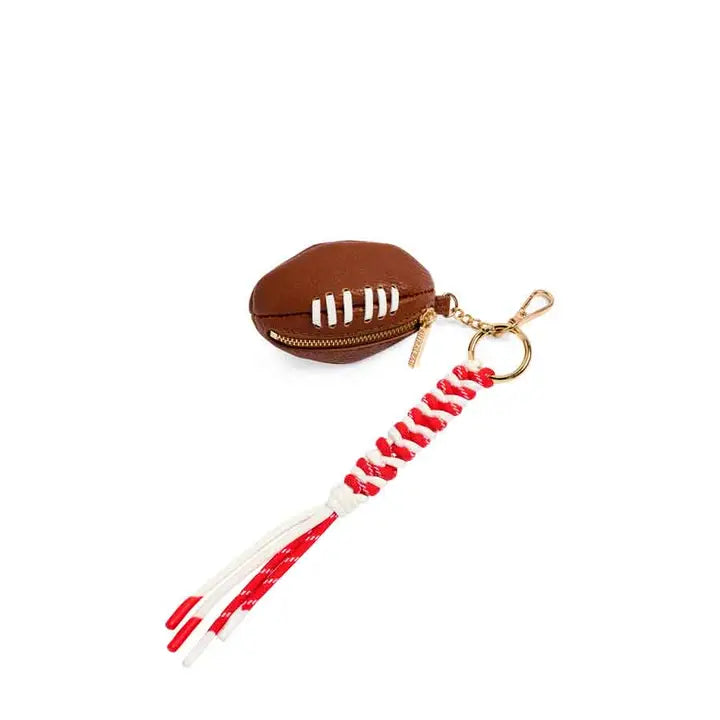 Football Bag Charm/ Key Ring