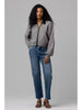 Blank Nyc | Sweater Bomber Jacket in Powerplay