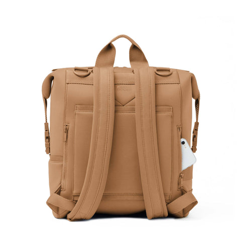 Indi Diaper Backpack in Camel, Large