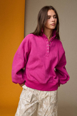 PT16060 - Piper Snap Button Collared Sweater