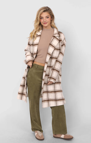 Emily Long Open Front Coat