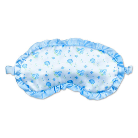 Blue Ditsy Eye Mask