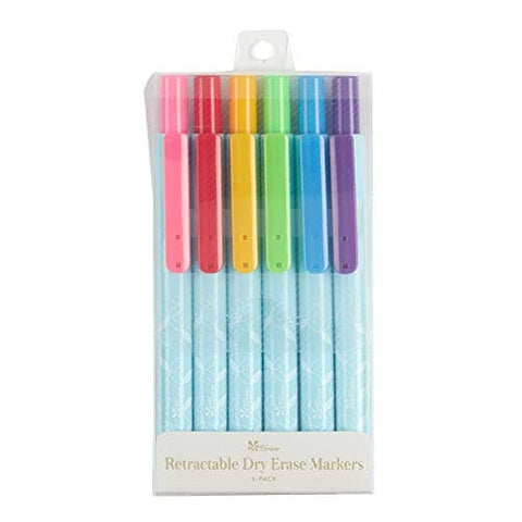 ECD | Colorful Retractable Dry Erase Marker Set