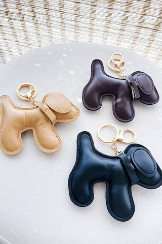 Faux Leather Dog Purse Chains