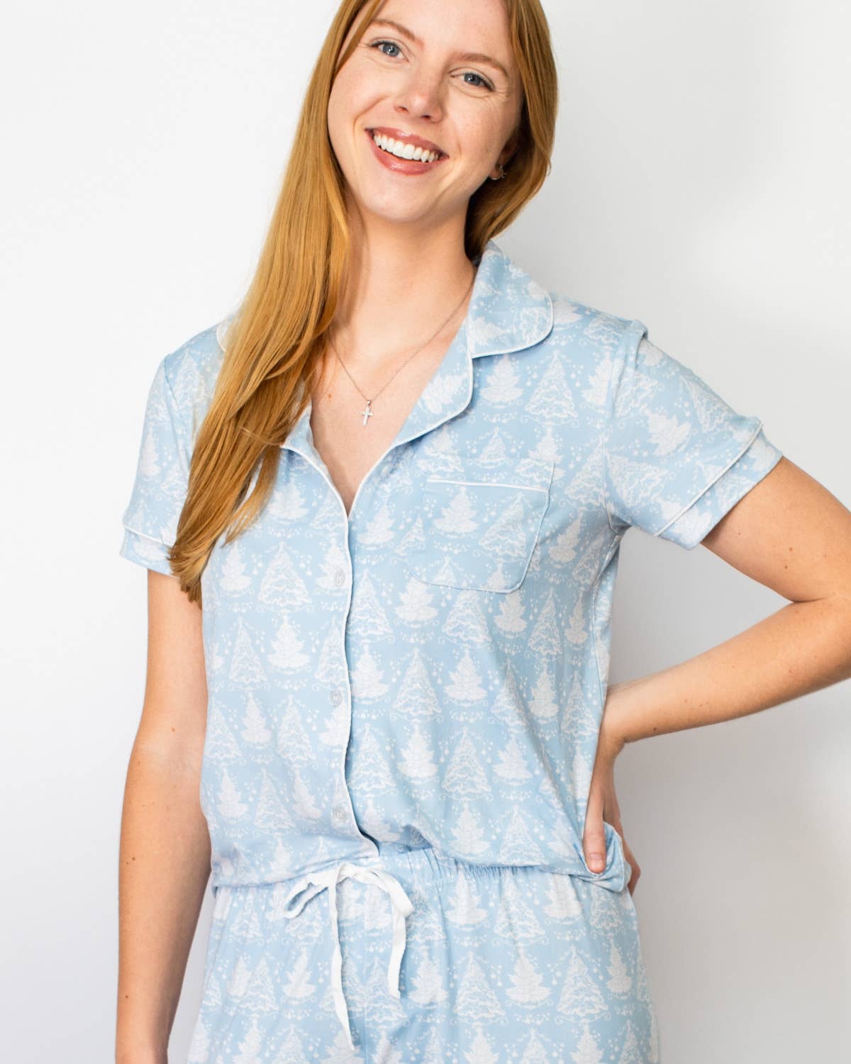 Winter Dreams SS Sleep Shirt and Short Set