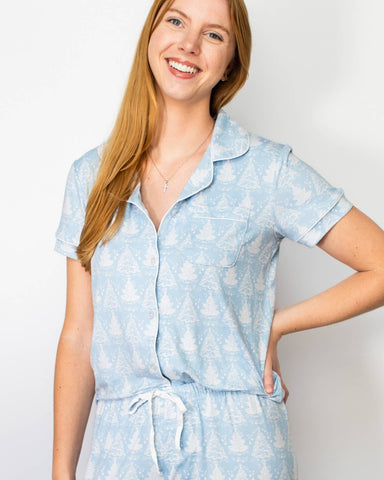 Winter Dreams SS Sleep Shirt and Short Set
