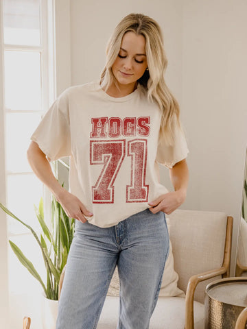 Arkansas Razorback Player Tee