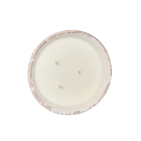 Midnight Peony Ceramic Candle