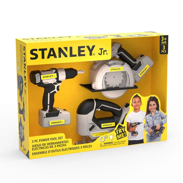 Toysmith | Red Toolbox Stanley Jr. Power Tool Set