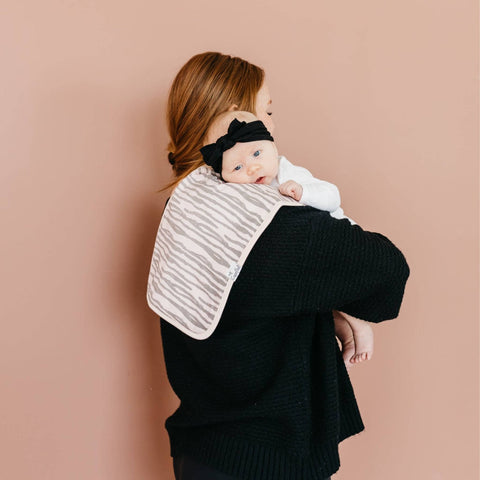 3 Pack Premium Burp Cloths - Zara