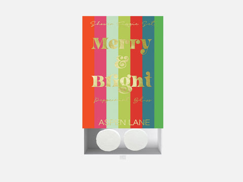 Merry & Bright Holiday Christmas Shower Steamer