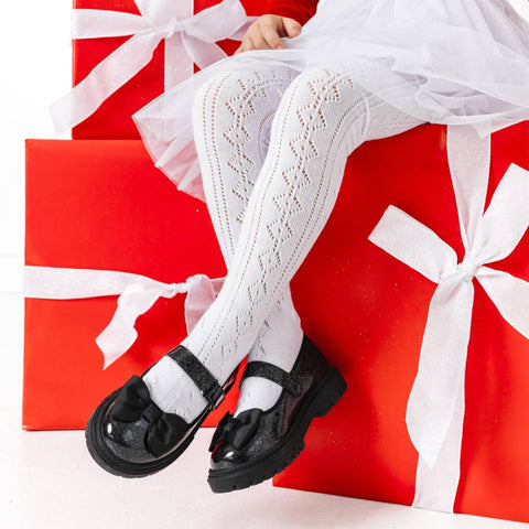 Fancy Knit Tights