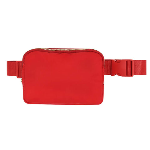 Fanny Pack Belt Bag | Red