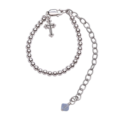 Boy's Baptism to Bride Bracelet