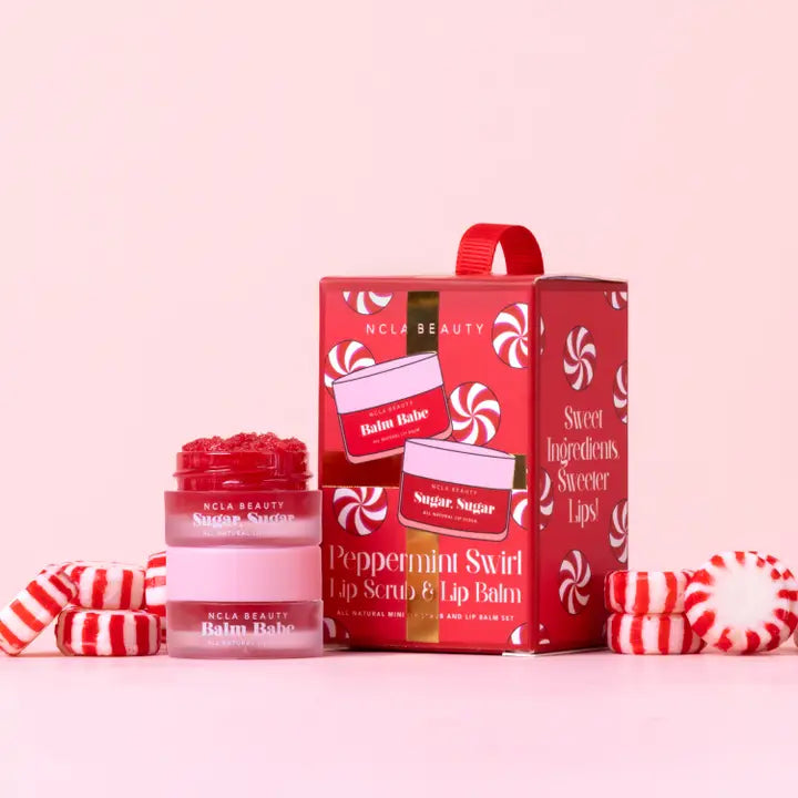 NCLA | Peppermint Swirl Lip Scrub