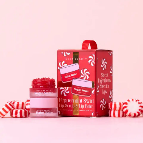 NCLA | Peppermint Swirl Lip Scrub
