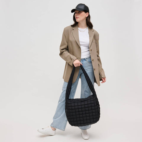 UE | Leda Quilted Nylon Puffer Hobo
